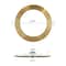 Luxrite 6 Inch Ultra Thin LED Recessed Downlight 5CCT 2700K-5000K 12W 1000LM Dimmable IC Rated Brass Trim LR23761 LR23859-1PK - alternate 3